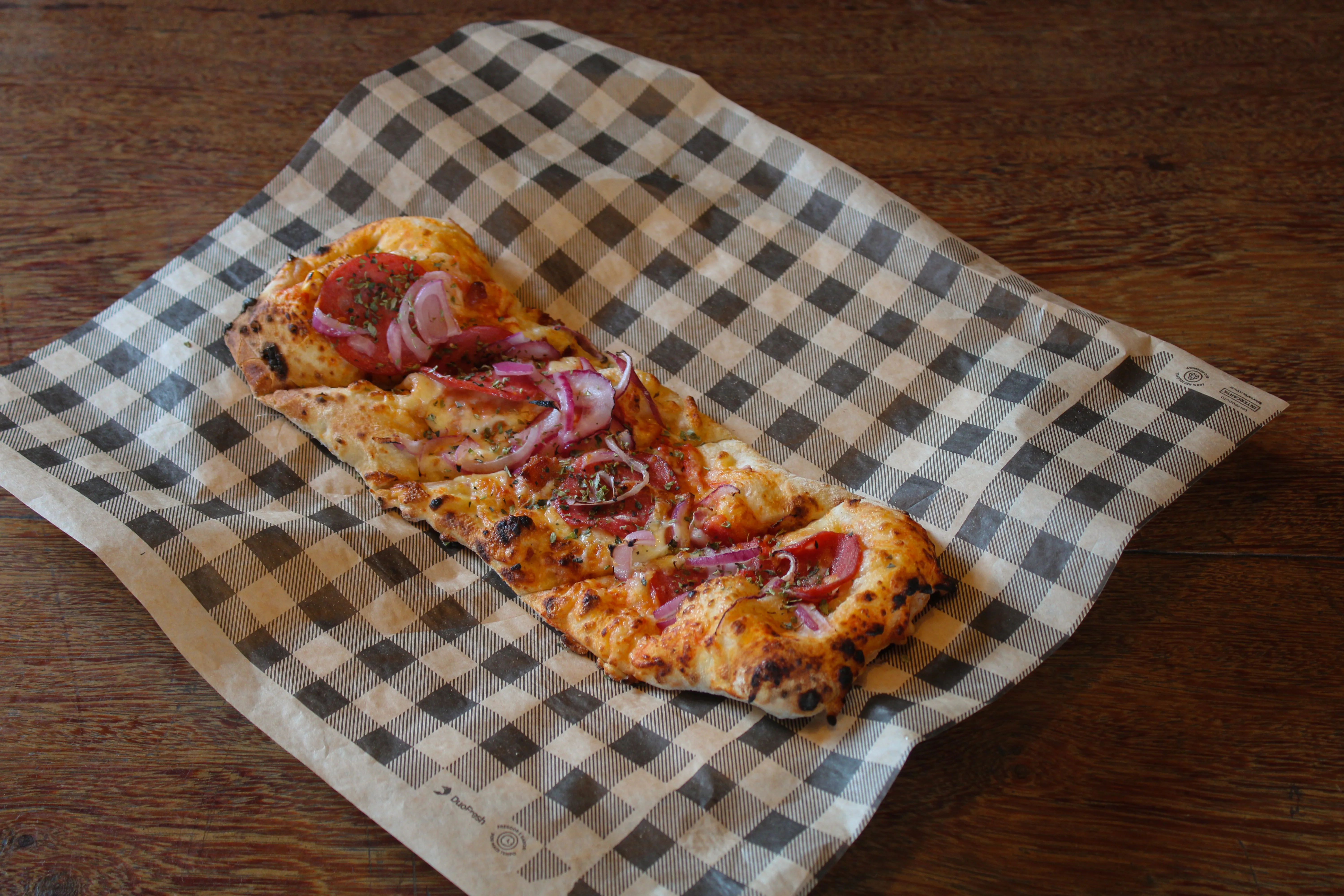 Half Pizza Calabresa